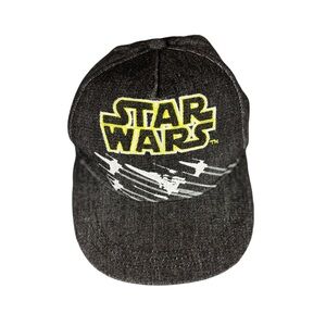 EUC Star Wars Black Cap with Yellow Logo